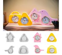 Práctico molde de silicona resistente, accesorio portátil para casa de pájaros, para crear tu propio hogar, decoración del hogar