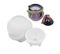 Práctico molde de silicona resistente para hacer huevos de serpiente, tarro de almacenamiento adecuado para varios materiales, uso doméstico, molde de manualidades