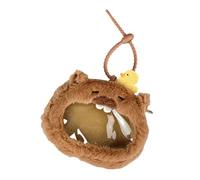 Práctico monedero de felpa Capybara con bolsillo para cambiar dinero, multifuncional, para organizar tarjetas y baratijas, llavero de felpa Capybara, Little Duck, Mass Beauty