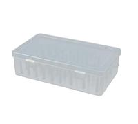 Práctico organizador de 42 cables de bobina caja de almacenamiento de plástico estable para la gestión de cables de instalación rápida en el hogar y la oficina