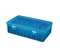 Práctico organizador de cables de bobina de 42 carretes, caja de almacenamiento resistente para el hogar, oficina, gestión de cables, contenedor de almacenamiento de cables de instalación rápida