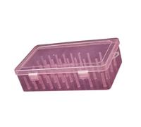 Práctico organizador de cables de bobina de 42 carretes, caja de almacenamiento resistente para la oficina en casa, caja de almacenamiento de hilos