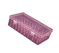 Práctico organizador de cables de bobina de 42 carretes, caja de almacenamiento resistente para sistemas profesionales de almacenamiento de cables en casa y oficina