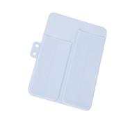 Práctico organizador de herramientas de belleza aislado, resistente al calor, forro de silicona para mujeres de moda, uso diario, bolsas protectoras térmicas para alisar el cabello, Blue, Talla única