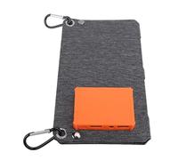 Práctico panel solar plegable de 40 W con USB y puerto, materiales ETFE resistentes, diseños para viajes y emergencias, panel solar a prueba de golpes