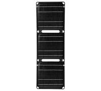 Práctico panel solar plegable de 5 V con USB y puerto, materiales ETFE resistentes, diseños para viajes y emergencias, uso al aire libre, panel solar