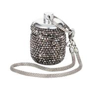 Práctico pastillero de gran capacidad, organizador de medicamentos, contenedor de aleación de aluminio para gestión de la salud