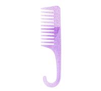 Práctico peine de ducha de dientes anchos para desenredar el cabello, profesional, fácil de peinar, perfecto para cabello suave y resistente, cepillo antiestático