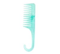 Práctico peine de ducha de dientes anchos para desenredar el cabello, profesional, fácil de peinar, perfecto para cabello suave y resistente, cepillo antiestático