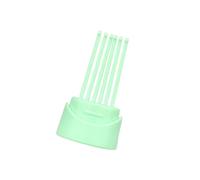 Práctico peine de pelo negro con diseños ergonómicos, accesorios de limpieza portátiles para una depilación eficiente y limpiador de barbería