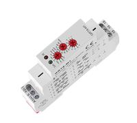Práctico retraso de tiempo de retardo ajustable con amplia etiqueta de rango accesorio para iluminación y sistemas controlados por motor Control de dispositivos industriales
