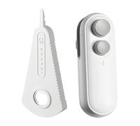 Práctico sellador de bolsas con calor y cortador abrebotellas, máquina de sellado resellador, resellador recargable pequeño sellador