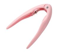 Práctico separador de castañas con perforación, mango texturizado antideslizante, ideal para uso familiar en la cocina, removedor ergonómico de cáscaras de nueces