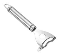 Práctico separador de mazorcas de maíz, mango ergonómico, herramienta peladora de maíz de acero inoxidable con agujero para colgar, accesorios de cocina, juego de pelador