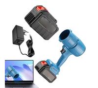 Práctico soplador de hojas 6000 mAh soplador de polvo recargable para coche | Soplador de hojas para limpieza doméstica, 19000 rpm, para exterior, interior, interior de coche, camping, terraza, jardín