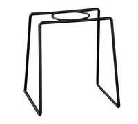 Práctico soporte de hierro para filtro de café para tu ritual diario de preparación (E)