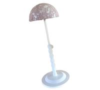 Práctico soporte para pelucas con pantalla de sombrero de altura ajustable para un fácil almacenamiento y viaje, adecuado para todo tipo de pelucas y herramientas para el cabello