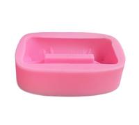 Práctico soporte para teléfono esencial para hornear en el hogar, suministros de manualidades de silicona resistente, portátil, para hacer postres divertidos, soporte personalizable para teléfono