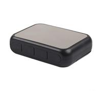 Práctico temporizador de cocina con función de memoria, recupera el último tiempo establecido con una pulsación después de que termine la cuenta regresiva (negro)