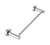 Práctico toallero para baño, cocina, soporte multifuncional de barra individual, colgador de toallas montado en la pared de acero inoxidable (50 cm)