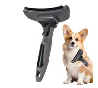 Práctico Útil Cepillo con Muda para Perro, Suave Peine Autodesenredante con Acicalado para Mascota, Cepillo De Gatos, para Mascotas, y Cachorros, Masaje, Muda de Pelo, Pelaje Largo y Corto, Cuidado en