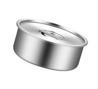 Práctico vaso de sopa de acero inoxidable para cocinar suavemente baño de agua, proporciona un calentamiento uniforme y un fácil mantenimiento. Cuenco de postre inoxidable