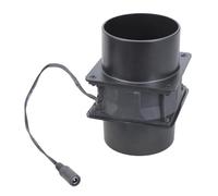 Práctico ventilador de 8 cm para conductos de 12 V, 1 35 A, eficiente en línea, con extraíble
