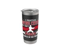 Practico Wing Chun Kung Fu Artes Marciales Wing Chun Vaso térmico de acero inoxidable de doble pared