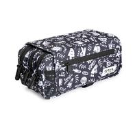 PracticOffice Estuche Portatodo Triple Design de Amplios Apartados Interiores con Cremallera Individual para Material Escolar y Viaje (Elements)