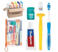 Practicon 101736 Smilegoods Deluxe - Paquete de 72 paquetes para pacientes adultos