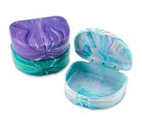 Practicon Cajas de retención de mármol (Paquete de 3) (Sirena)