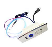 Prácticos controladores de luz de sofá motorizados con tiras LED de 5 colores, diseños y silencios, operaciones del motor, uso diario, controladores LED de sofá eléctrico