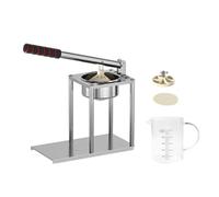 Prácticos extractores de zumos de acero inoxidable, operaciones manuales, capacidad de 500 ml, taza medidora para uso doméstico comercial, exprimidores de prensa manual de alta eficiencia