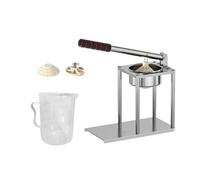 Prácticos extractores de zumos de acero inoxidable, operaciones manuales, capacidad de 500 ml, taza medidora para uso doméstico comercial, exprimidores de prensa manual de alta eficiencia