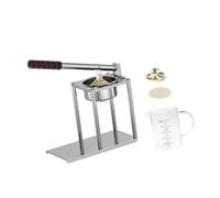 Prácticos extractores de zumos de acero inoxidable, operaciones manuales, capacidad de 500 ml, taza medidora para uso doméstico y comercial, exprimidor de jugos