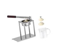 Prácticos extractores de zumos de acero inoxidable, operaciones manuales, capacidad de 500 ml, taza medidora para uso doméstico y comercial, exprimidor de jugos