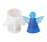 Prácticos moldes de silicona resistentes angelicales para una creación elegante, flexibles y fáciles de usar para la mayoría de moldes de silicona aptos para horno