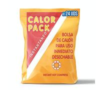 Practicosa Bolsa de Calor Instantáneo para Lesiones. Bolsa Caliente Desechable para Primeros Auxilios. Compresa de Calor para Rodilla, Espalda y Manos. 14x19 Cm. 24 Unidades