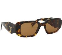 Prada Mujer Prada PR 17WS VAU2Z1 Gafas de sol Acetato Tortuga Marrón Cuadrada Normal