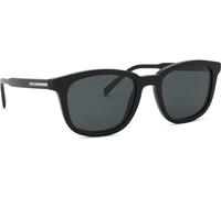 Prada Hombre Prada PR A21S 16K08Z Gafas de sol Acetato Negro Gris Pillow Normal