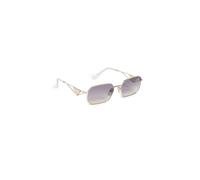 Prada Mujer PR A51S ZVN30C Gafas de sol Metal Oro Azul Geométrico Normal Sombreado