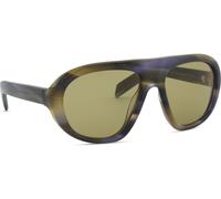 Prada Mujer Prada PR C05S 23G70G Gafas de sol Acetato Marrón Verde Geométrico Normal