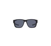 Prada Linea Rossa Hombre Sunglass PS 07WS - Color del Marco: Goma negro, Color de la Lente: Azul