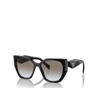 Prada Mujer Prada PR 19ZS 1AB0A7 Gafas de sol Acetato Negro Gris Pillow Normal Sombreado