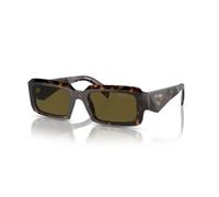 Prada Hombre Prada PR 27ZS 19J09Z Gafas de sol Acetato Verde Marrón Geométrico Normal