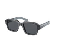 Prada Hombre PR 02ZS 13F07T Gafas de sol Acetato Gris Gris Cuadrada Normal