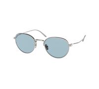 Prada Hombre PR 53WS 05Q05I Gafas de sol Titanio Gris Azul Pantos Normal