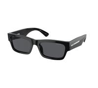Prada Hombre PR A03S 16K07T Gafas de sol Acetato Negro Azul Cuadrada Normal