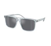 Prada Hombre PR A22S 19T175 Gafas de sol Acetato Azul Gris Cuadrada Normal Flash
