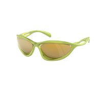 Prada Hombre PR A26S 17V20H Gafas de sol Inyectado Verde Marrón Cat Eye Normal Espejo